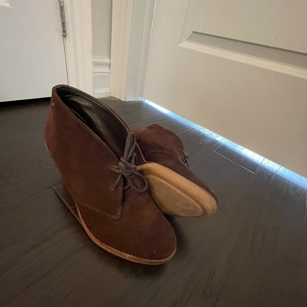 Coach suede booties - Picture 2 of 2